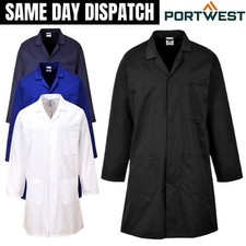 Unisex Lab Coat Polycotton