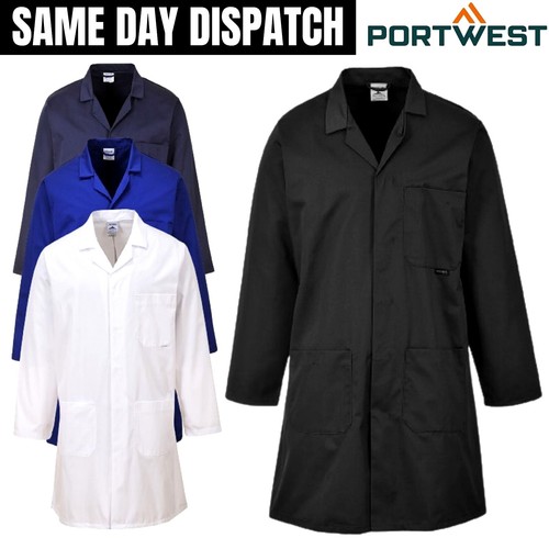 Unisex lab coat polycotton - lab,