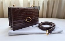 Lulu Guinness Bag Cut Out Lip Poppy Crossbody Bag