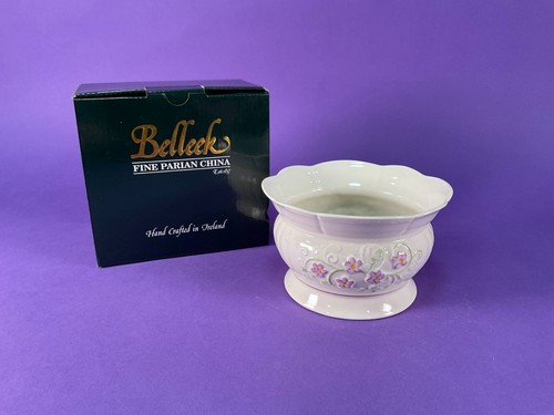 Belleek irish flax bowl - irish, 6’
