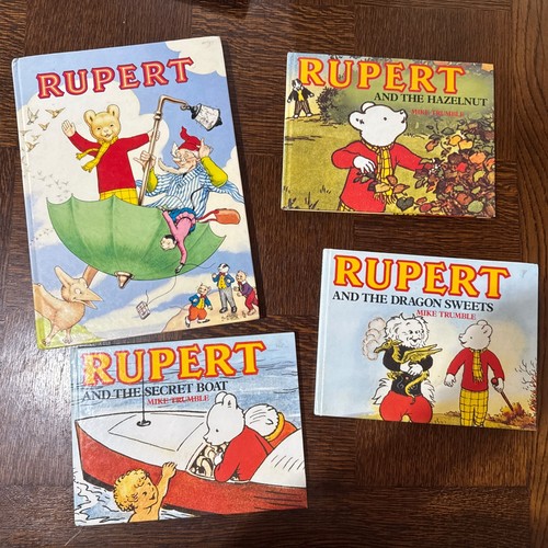 Rupert bear annual book - bear,