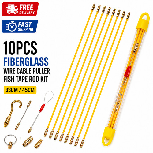 10pcs fiberglass wire cable - 10pcs,