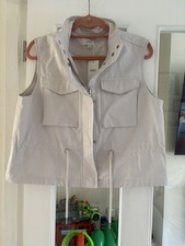 marks & spencer gilet stone
