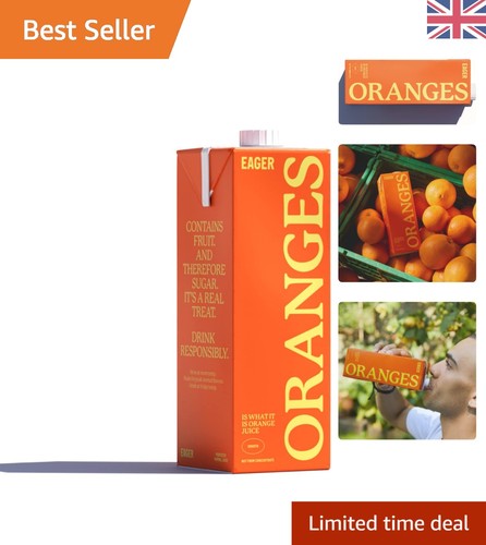 Pure refreshing orange juice - pure,