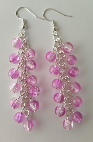 Long drop dangle earrings - drop,