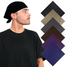 6PCS 100% Cotton Plain