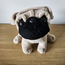 Card Factory Pug Dog Soft Plush Toy