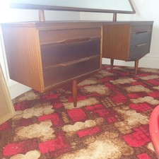 White & Newton Teak Dressing table Vintage Retro MCM