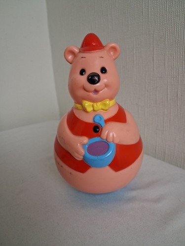 Vintage chime bear roly poly - chime,