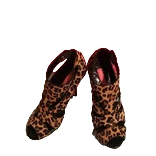 Betsey johnson leopard heels - betsey,