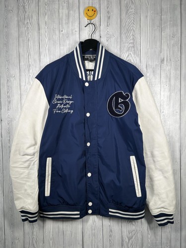Guess jacket mens blue - guess, xl