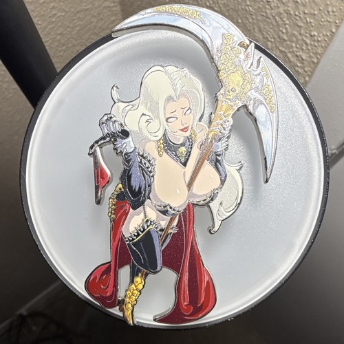 Lady death scythe halloween - lady,