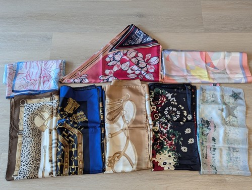 Basel silk scarves - scarves, &