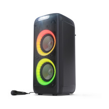 SHARP Portable Party Speaker Wireless Bluetooth with Disco Light 132W PS-949