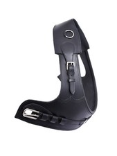 Leather Horse French Collar Broller For Driving Harness Black Tan  Oily Brown