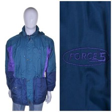 VINTAGE Gale Force 5 Anorak M Cagoule Kagool Waterproof Jacket Mac 80s 1980s