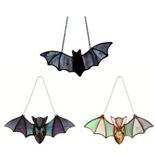 Halloween Bat Stained Glass