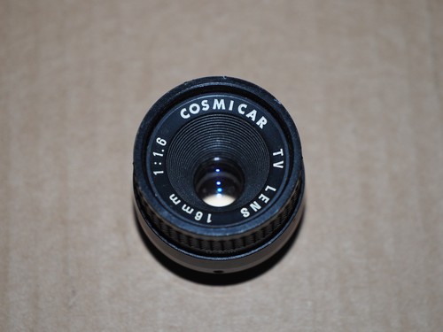 Cosmicar lens 16mm 6 - lens,
