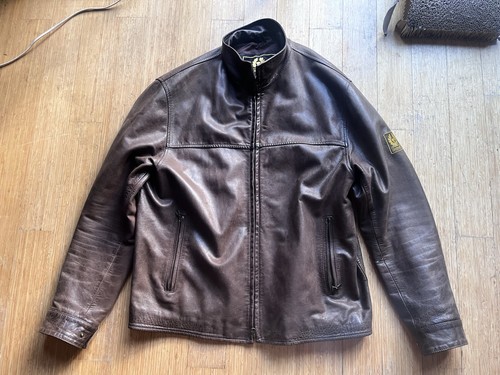 Rare belstaff police brown - belstaff,