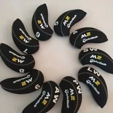 10Pcs Golf Iron Covers Headcover for TaylorMade M2 M4 Golf Head Cover 4-9-LW