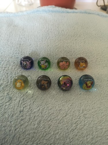 Pokemon vintage marbles 1998 - pokemon,