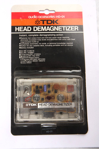 Vintage tdk head - hd-01,