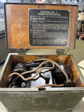 WW2 Military Field Telephone