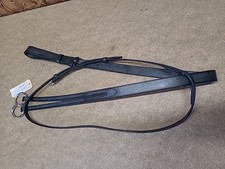  English Leather Running Martingale,Pony Size, Black,NEW (Ref.451Y)