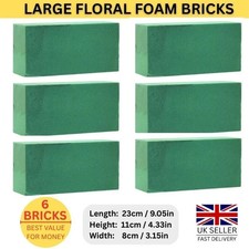 Large Green Wet Floral Foam