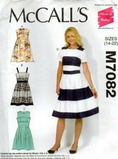 McCalls Sewing Pattern 7082