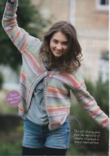 FESTIVAL FAVE Cardigan - 32-54” - Knitting Pattern - SIRDAR CROFTER DK