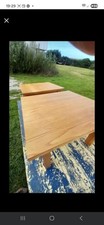 Oak tables x2. 40 x 40cm