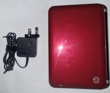 HP Mini 110 Netbook Red 10.1" 320GB HD - 4GB RAM - Win 7 - No battery