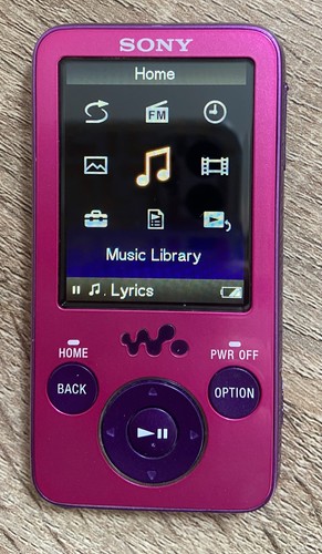 Sony nwz e436f - sony, fm