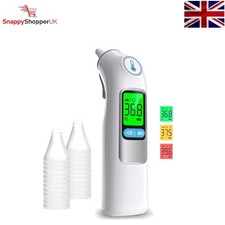 Compact ear thermometer with - compact,