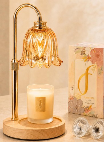 Vintage flower candle - vintage,