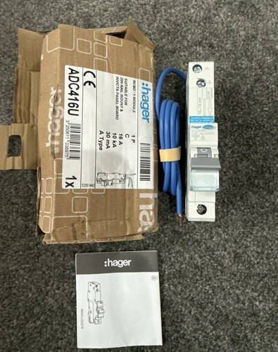 Hager 16a single pole - hager,