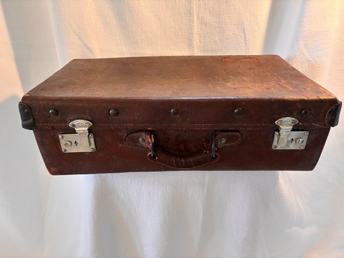 Vintage luggage hard - hard, suitcase
