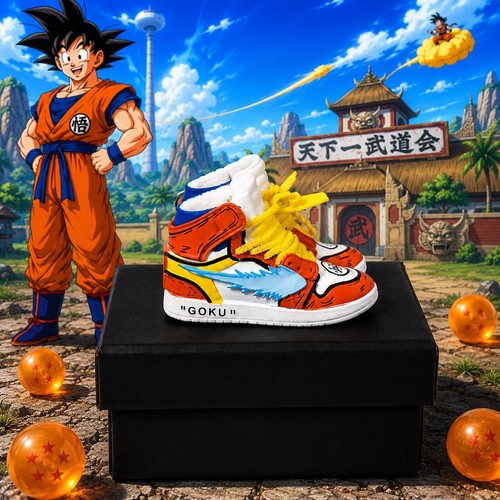 Mini sneakers dragon ball z - 3d,