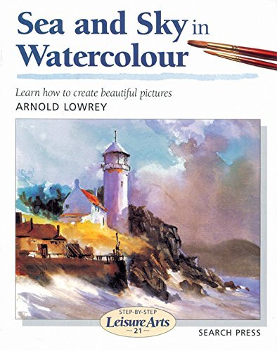 Sea and sky watercolour - sky, in