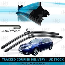 For Subaru Outback 2009-2014 Front Windscreen 26" 19" Flat Aero Wiper Blades Set