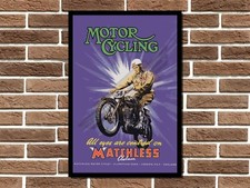 Matchless Metal Wall Sign