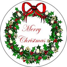 Christmas Wreath Cake Toppers