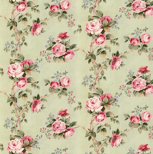 Dolls house wallpaper - dolls, 1/12th