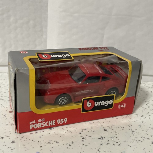 Porsche 959 burago 43 - porsche, burago,