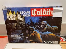 Escape From Colditz Vintage Board Game 100% Complete 1970s Parker