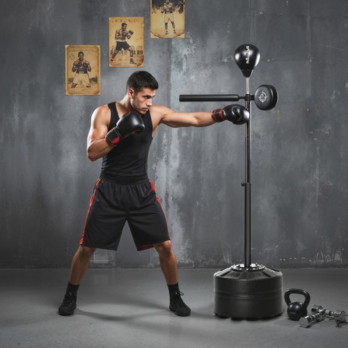 Adjustable speed bag with - adjustable,