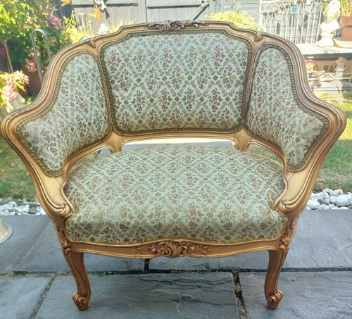 Louis style gilt framed - xv,