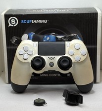 🎮 Boxed Scuf Infinity 4PS FPS White PS4/PC Controller Mouse Clicks + EMR 🔥