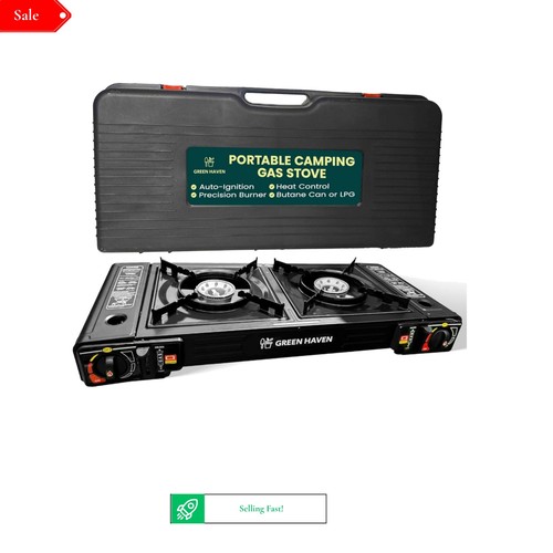 Double burner camping - double,